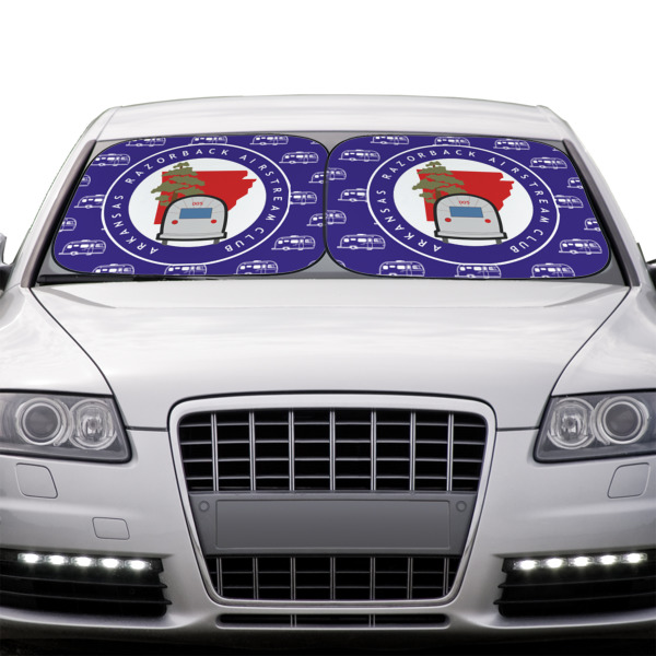 Custom Design - Car Sun Shades - IN CONTEXT
