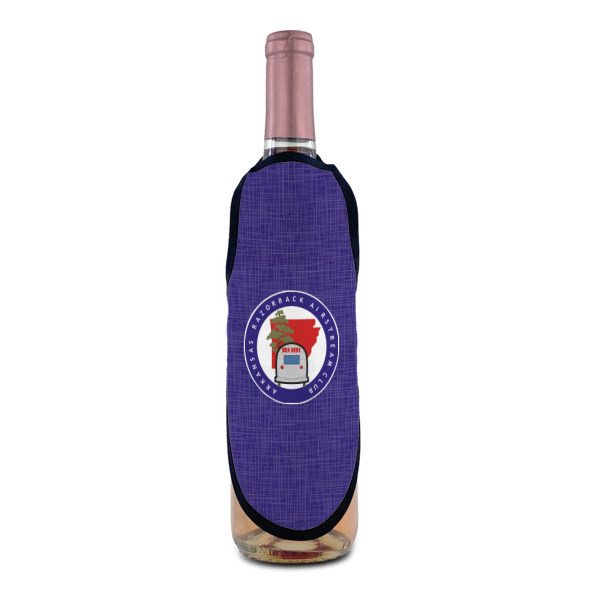 Custom Design - Wine Bottle Apron - IN CONTEXT