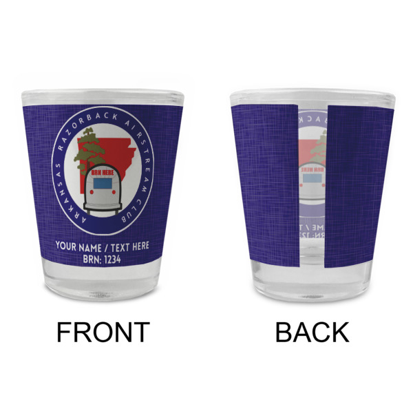 Custom Design - Glass Shot Glass - Standard - Front & Back