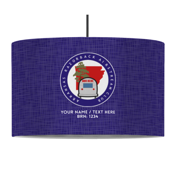 Custom Design - 12" Drum Lampshade - PENDANT (Fabric)
