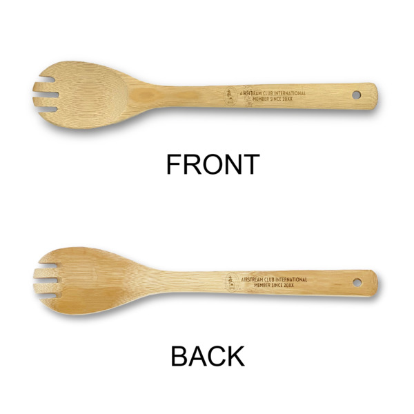 Custom Design - Bamboo Sporks - Double Sided - APPROVAL