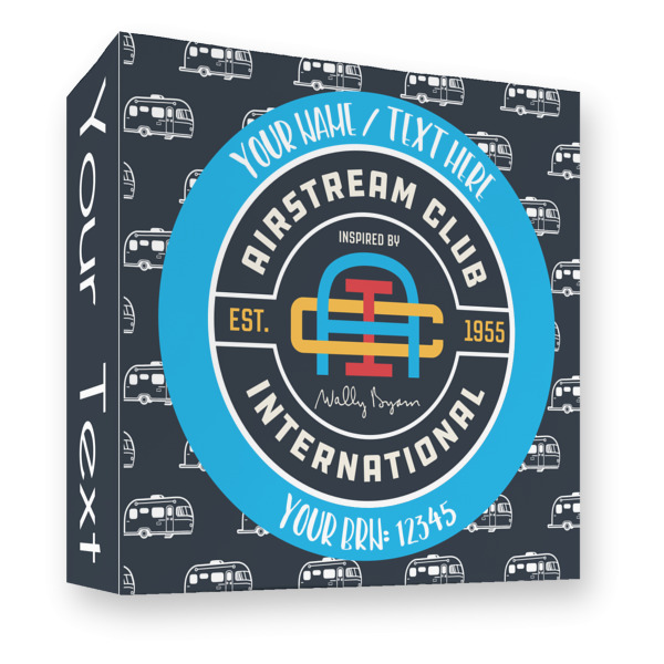 Custom Design - 3 Ring Binders - Full Wrap - 3" - Front