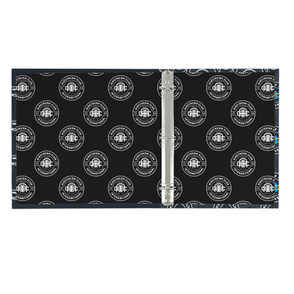 Custom Design - 3 Ring Binders - Full Wrap - 1" - Open Inside