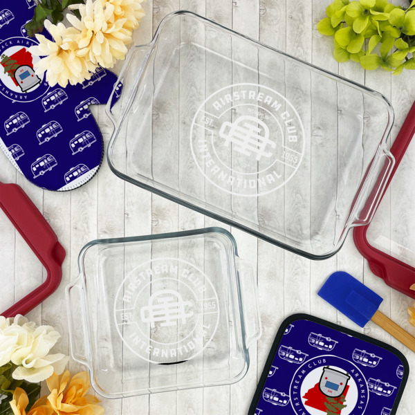 Custom Design - Glass Baking Dish Set - Lifestyle