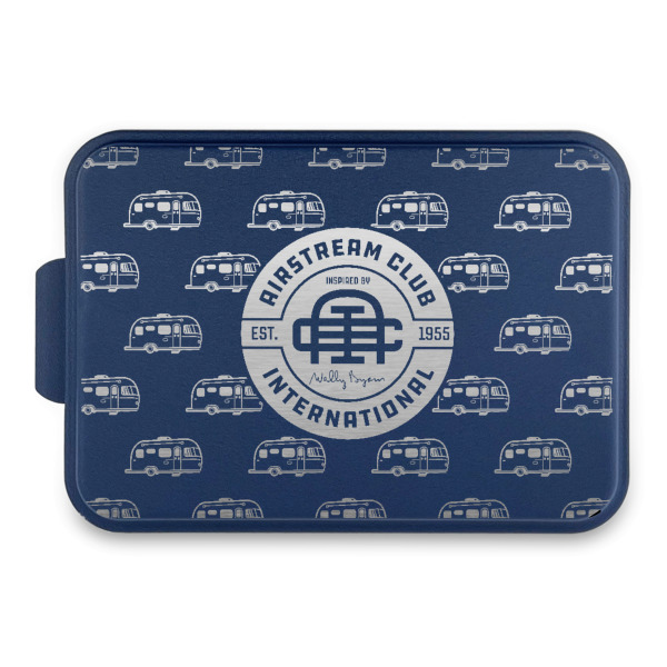 Custom Design Your Own Aluminum Baking Pan with Navy Lid