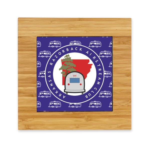 Custom Design Your Own Bamboo Trivet with Ceramic Tile Insert