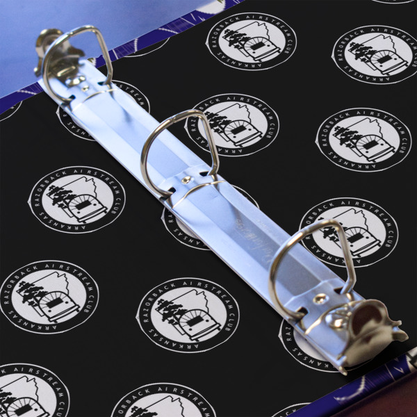 Custom Design - 3 Ring Binders - Full Wrap - 1" - Detail