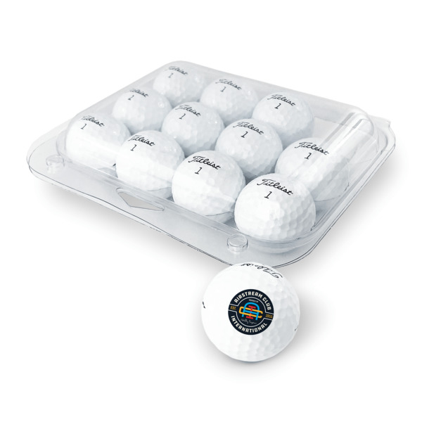 Custom Design - Golf Balls - Titleist - Set of 12 - Packaging
