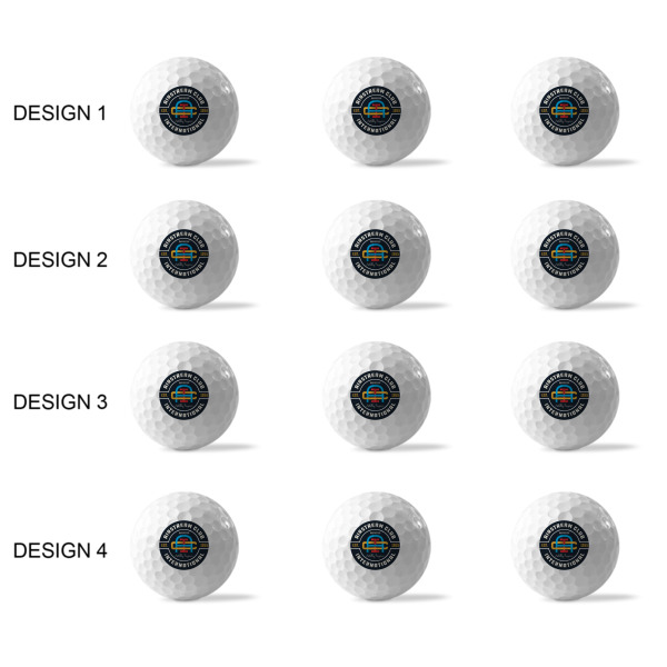 Custom Design - Golf Balls - Generic - Set of 12 - APPROVAL