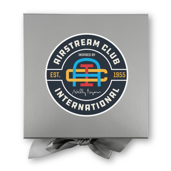 Custom Design - Gift Boxes with Magnetic Lid - Silver - Approval