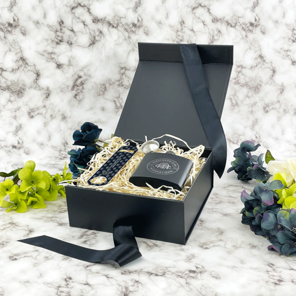 Custom Design - Gift Boxes with Magnetic Lid - Black - In Context