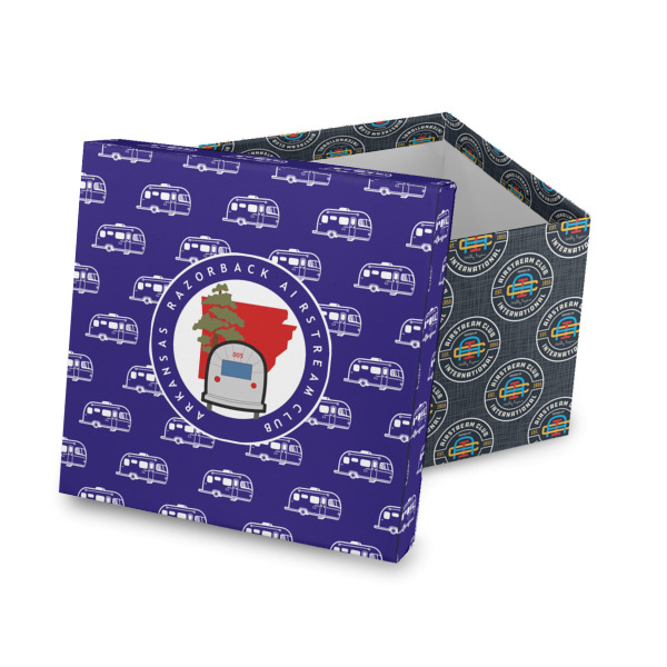 Custom Design Your Own Gift Box with Lid - Canvas Wrapped
