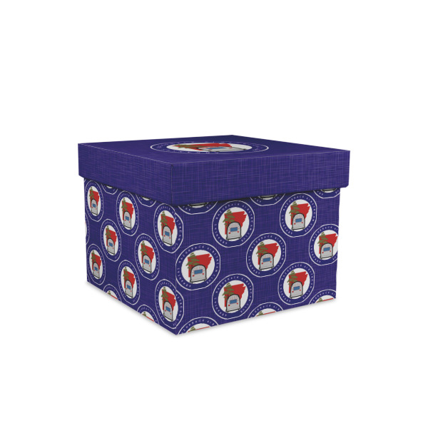 Custom Design - Gift Boxes with Lid - Canvas Wrapped - Small - Front/Main