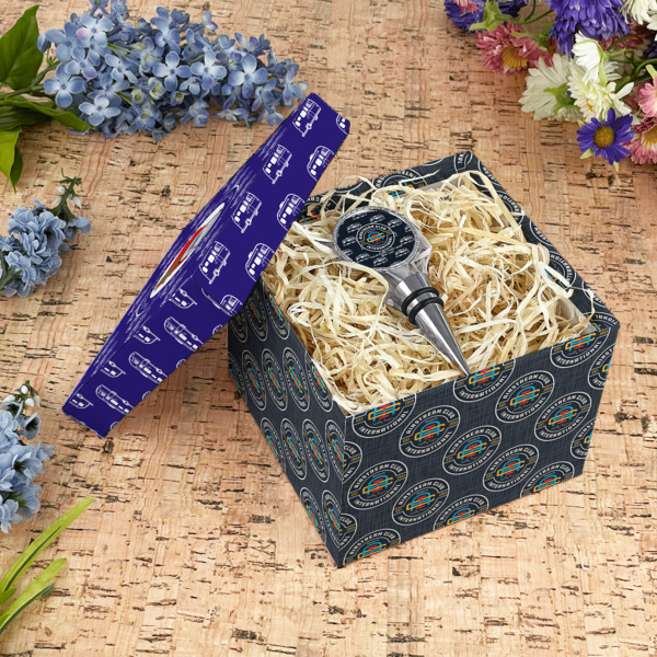 Custom Design - Gift Boxes with Lid - Canvas Wrapped - Medium - In Context