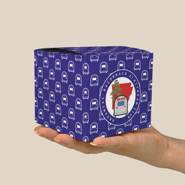 Custom Design - Cube Favor Gift Box - Scale View