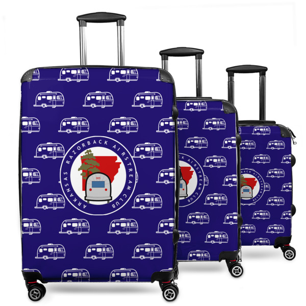 Custom Design Your Own 3-Piece Luggage Set - 20" Carry On - 24" Medium Checked - 28" Large Checked