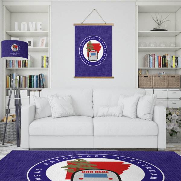 Custom Design - Wall Hanging Tapestry - Portrait - In Context