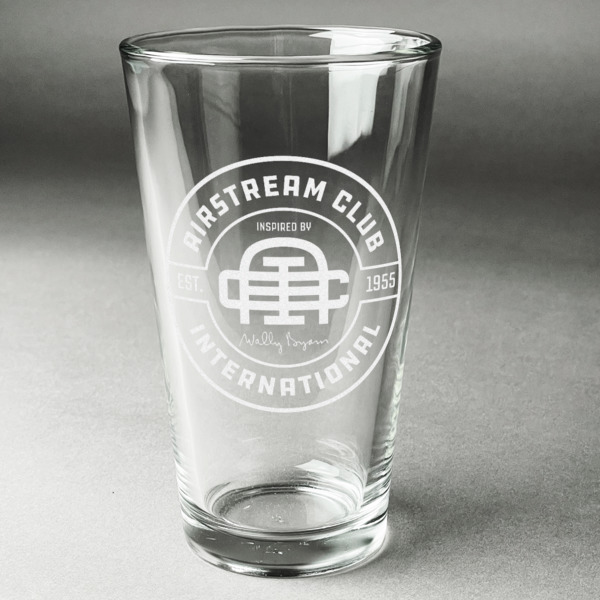 Custom Design Your Own Pint Glass - Laser Engraved