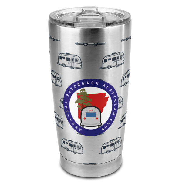 Custom Design Your Own 20oz Stainless Steel Double Wall Tumbler - Full Print