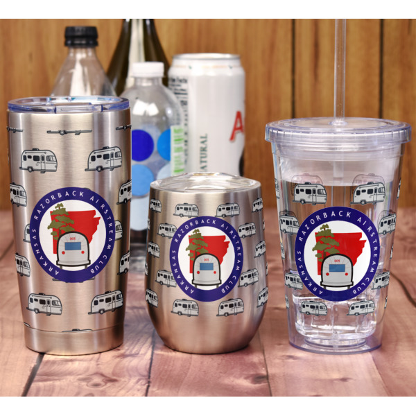 Custom Design - Stemless Wine Tumbler - Full Print - In Context