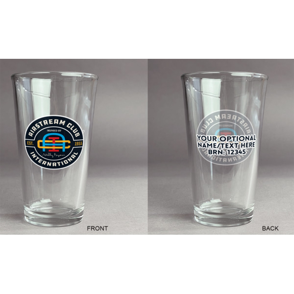 Custom Design - Pint Glass - Two Content - Approval