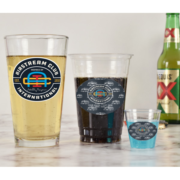 Custom Design - Pint Glass - Two Content - In Context