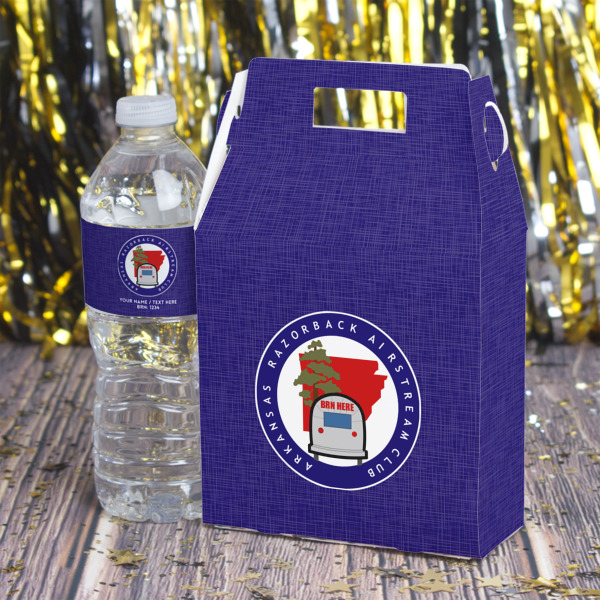 Custom Design - Gable Favor Box - In Context