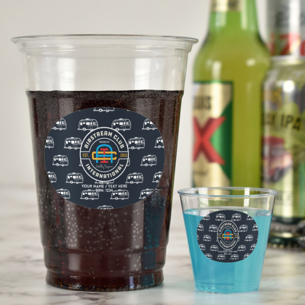 Custom Design - 16oz Party Cup & Plastic Shot Glass - In Context