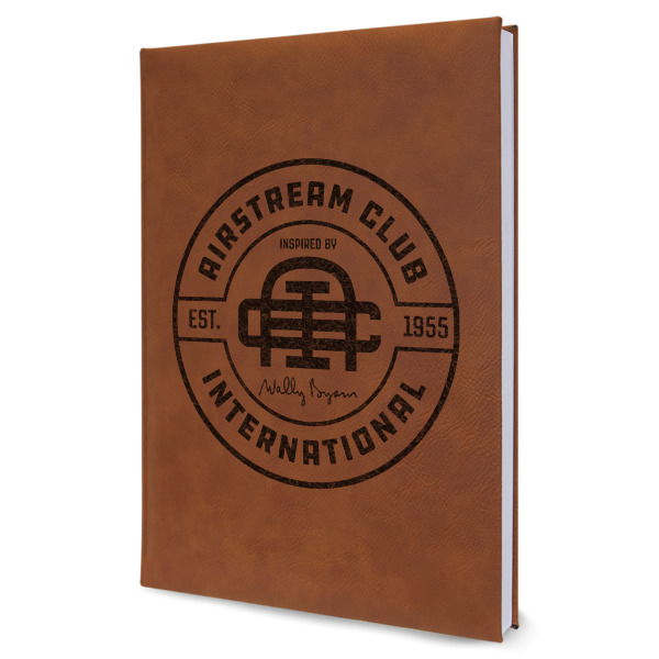 Custom Design Your Own Leatherette Journal - Large - Single-Sided
