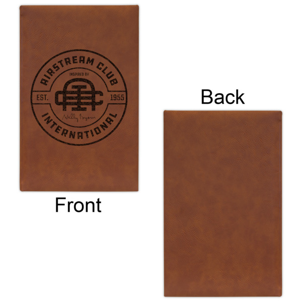 Custom Design - Leatherette Sketchbooks - Small - Single Sided - Front & Back View
