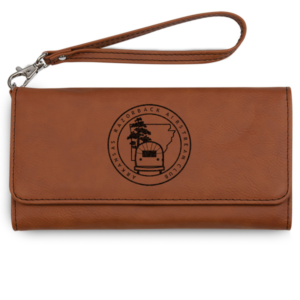 Custom Design Your Own Ladies Leatherette Wallet - Laser Engraved