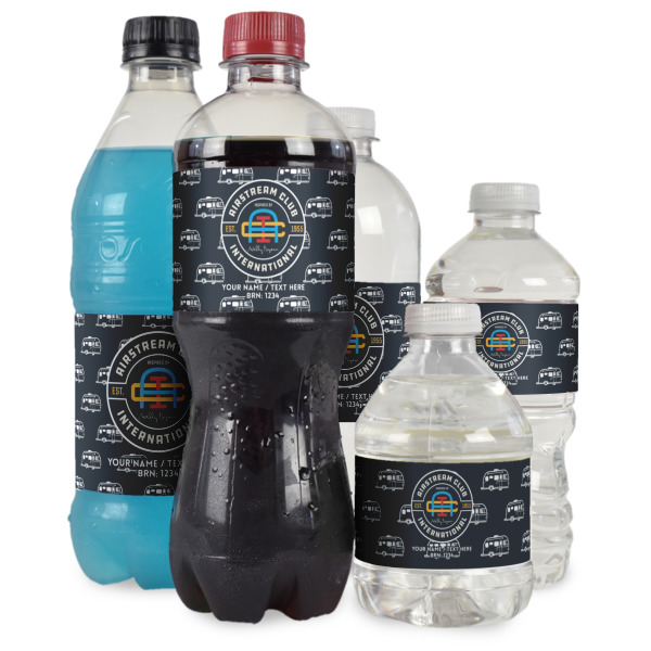 Custom Design - Water Bottle Label - Multiple Bottle Sizes