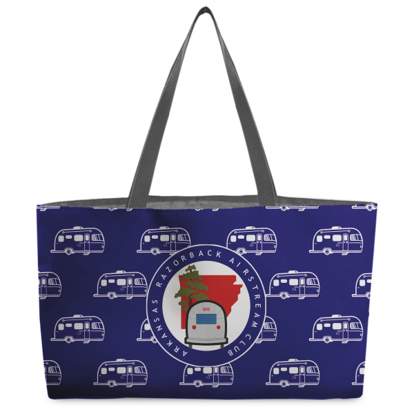 Custom Design Your Own Beach Totes Bag - w/ Black Handles