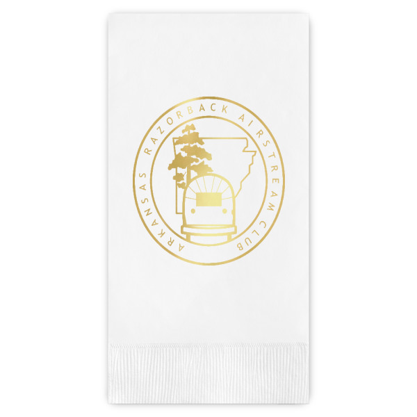 Custom Design Your Own Guest Napkins - Foil Stamped