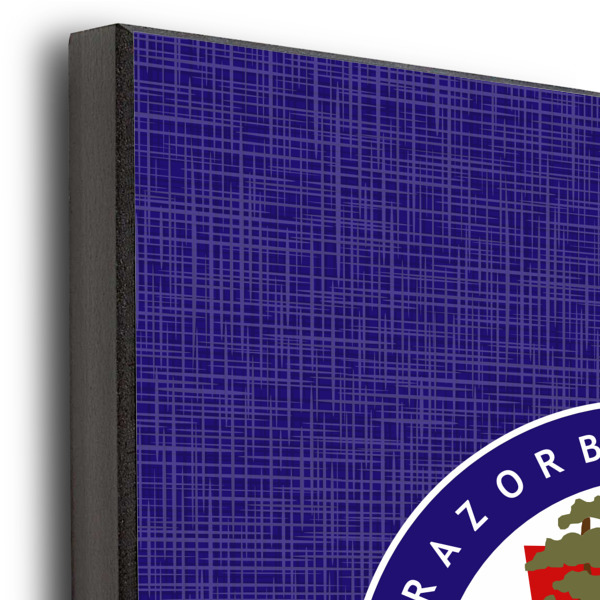 Custom Design - 11x14 Wood Print - Closeup