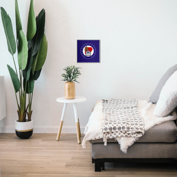 Custom Design - 12x12 Wood Print - In Context