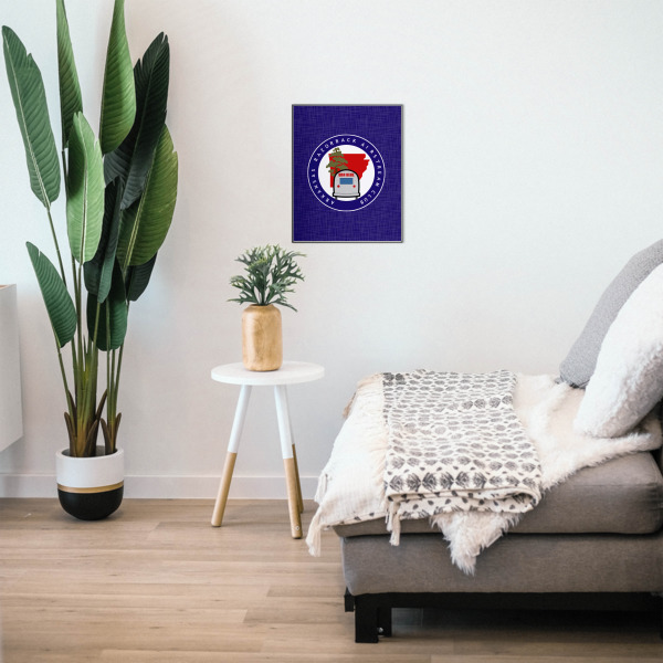 Custom Design - 16x20 Wood Print - In Context