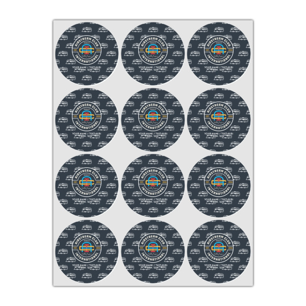 Custom Design - Icing Circle - Small - Set of 12