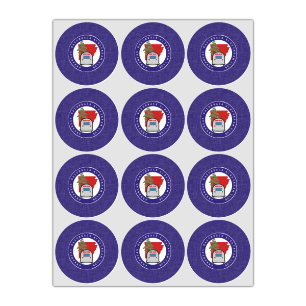 Custom Design - Drink Topper - Small - Set of 12
