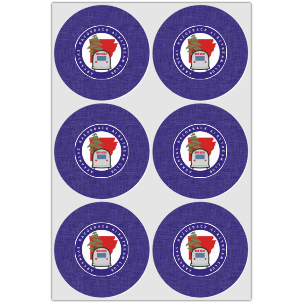 Custom Design - Drink Topper - Large - Set of 6