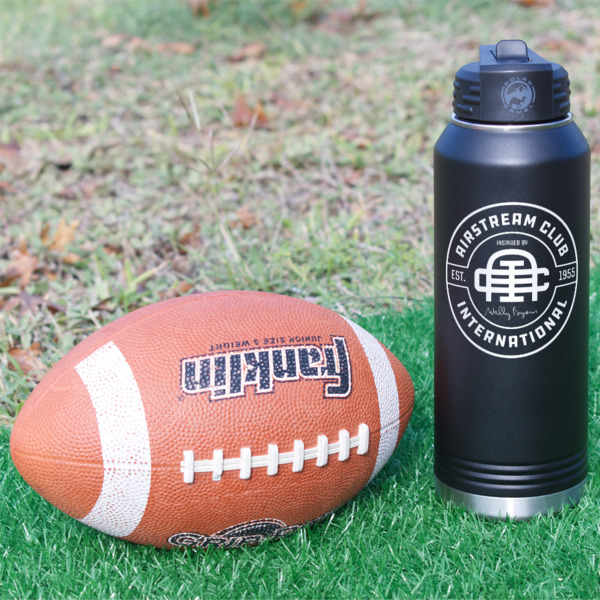 Custom Design - Laser Engraved Water Bottles - In Context