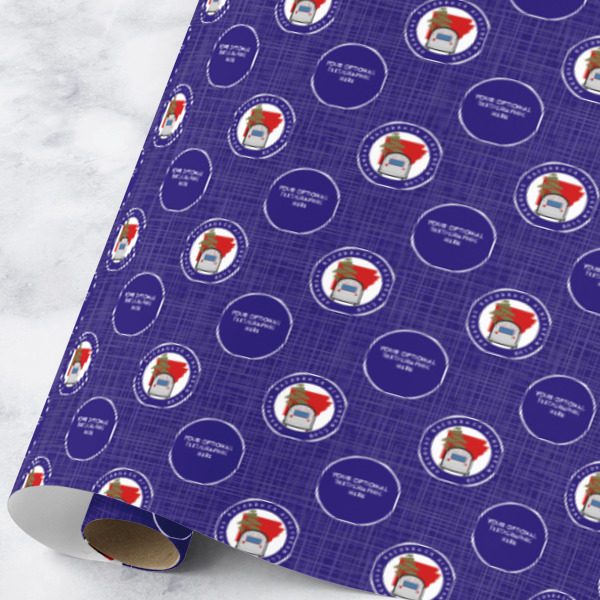 Custom Design Your Own Wrapping Paper Roll - Large - Satin