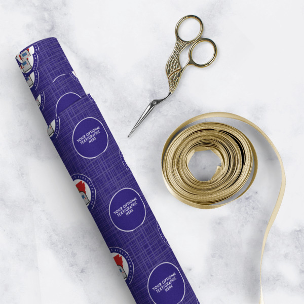 Custom Design - Wrapping Paper Roll - Matte - In Context