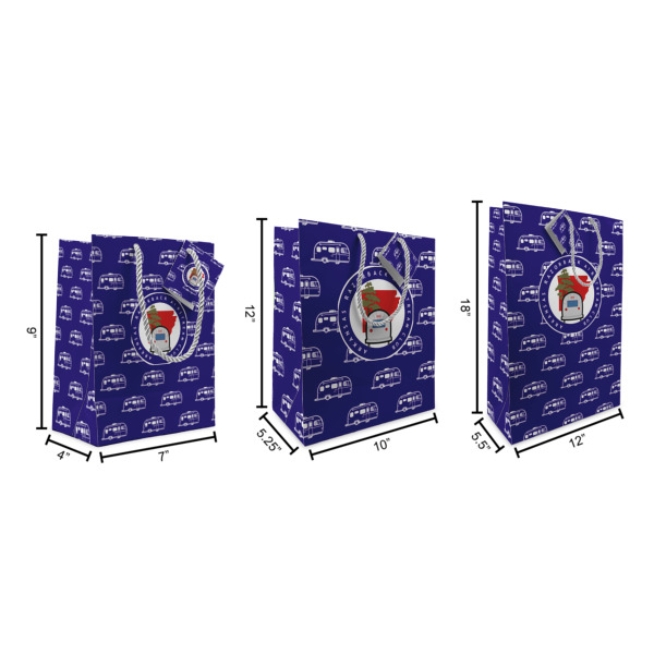 Custom Design - Gift Bags - All Sizes - Dimensions