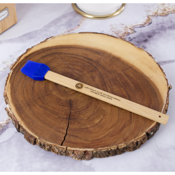 Custom Design - Silicone Brush - Blue - In Context
