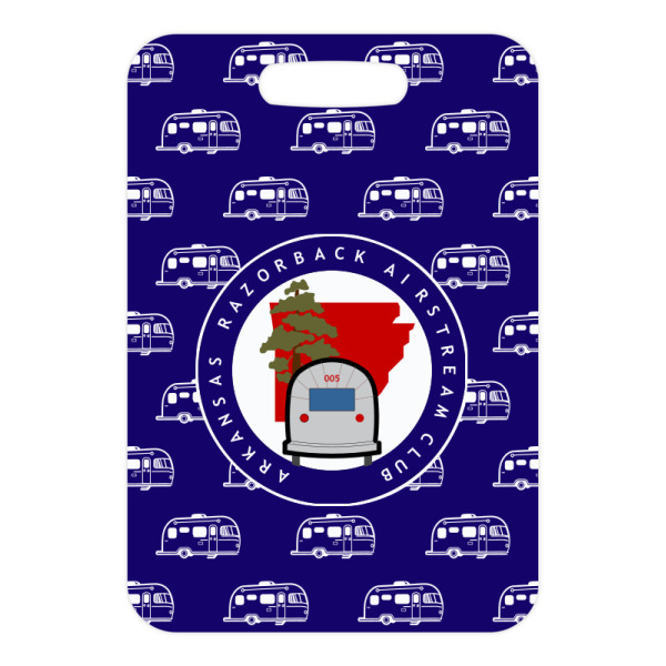Custom Design - Metal Luggage Tag - Front Without Strap
