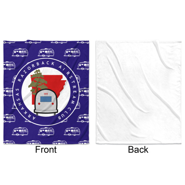 Custom Design - Minky Blanket - 50"x60" - Single Sided - Front & Back