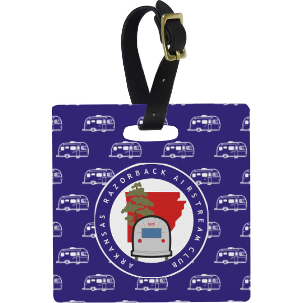 Custom Design - Personalized Square Luggage Tag