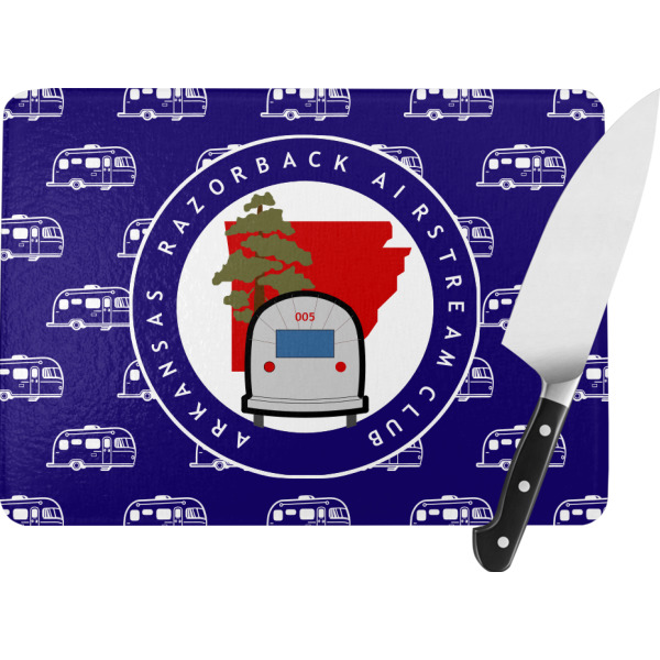 Custom Design Your Own Rectangular Glass Cutting Board