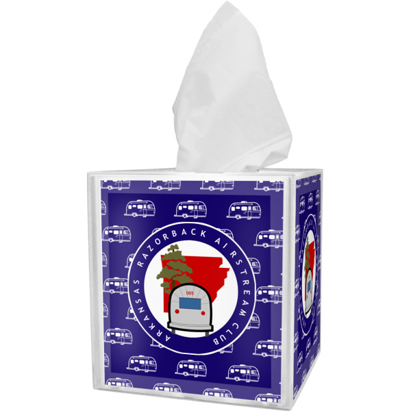 Custom Design - Tissue Box Cover - Angled View